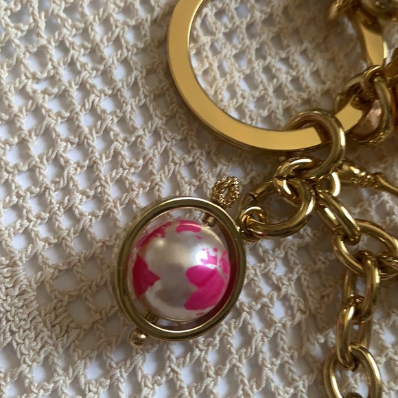 JUICY COUTURE  STATUE OF LIBERTY WORLD TRAVELER CHARMS KEY FOB KEYCHAIN RARE HTF - Picture 5 of 8